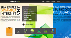 Desktop Screenshot of dinamicami.com.br