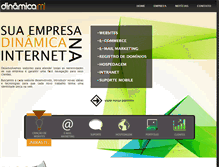 Tablet Screenshot of dinamicami.com.br